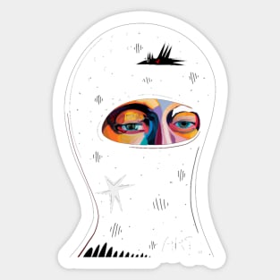 balaclava Sticker